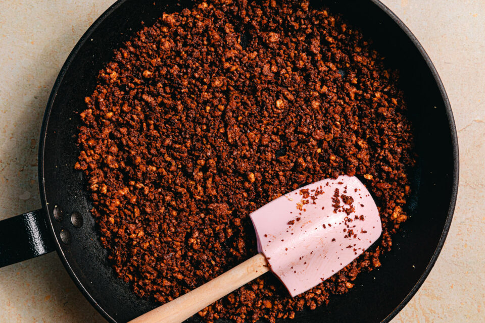 Veganes Tofu-Hackfleisch