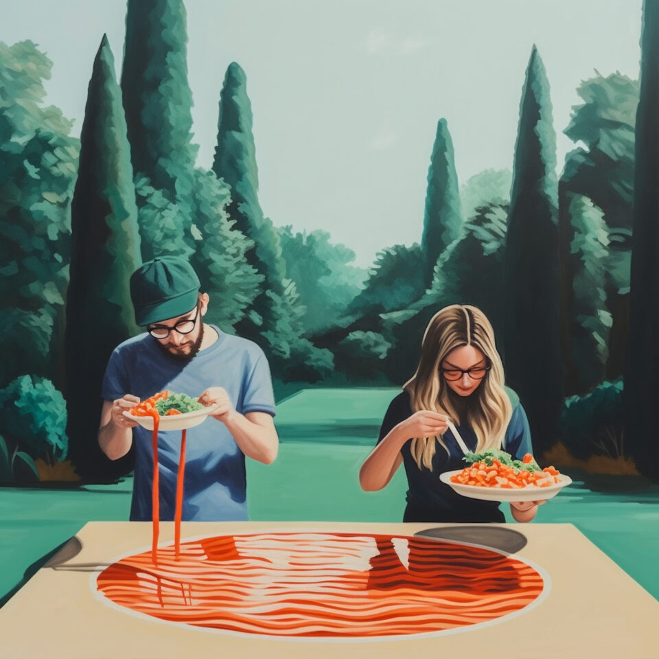 Eat this! – Nadine Horn und Jörg Mayer