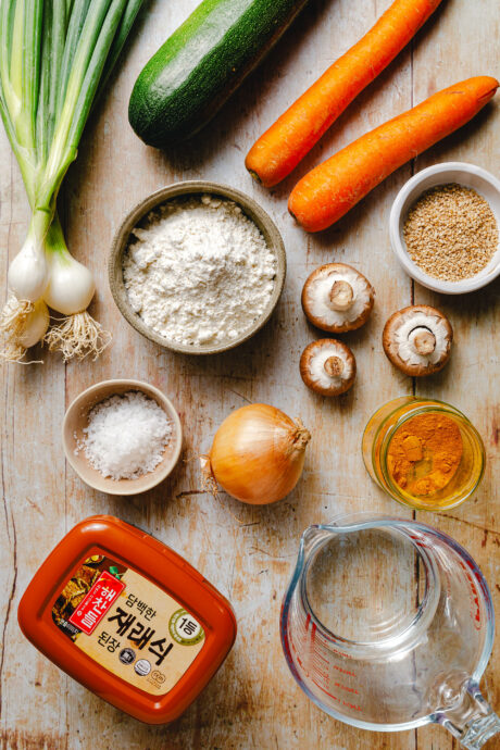 Zutaten für Yachaejeon