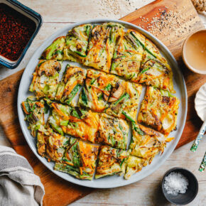 Koreanische Gemüse-Pancakes – Yachaejeon