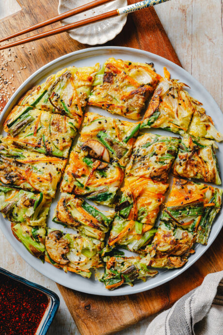 Koreanische Gemüse-Pancakes – Yachaejeon