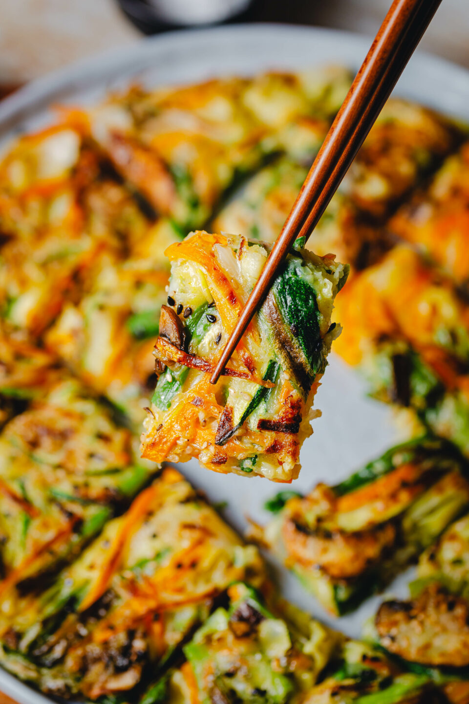 Koreanische Gemüse-Pancakes – Yachaejeon