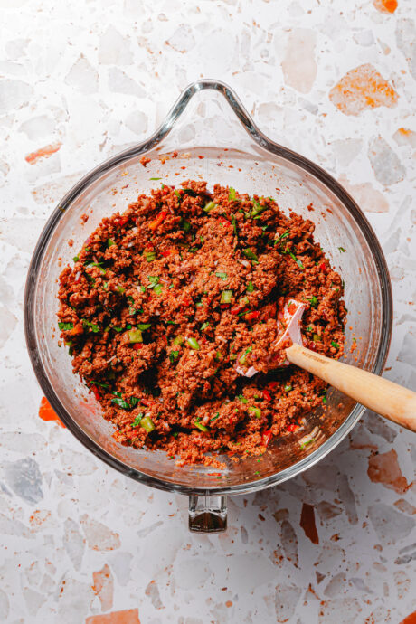 Füllung für vegane Arayes