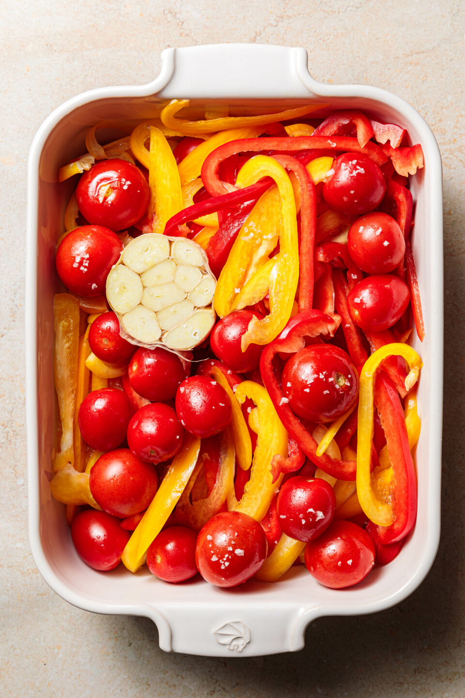 Zubereitung von Peperonata