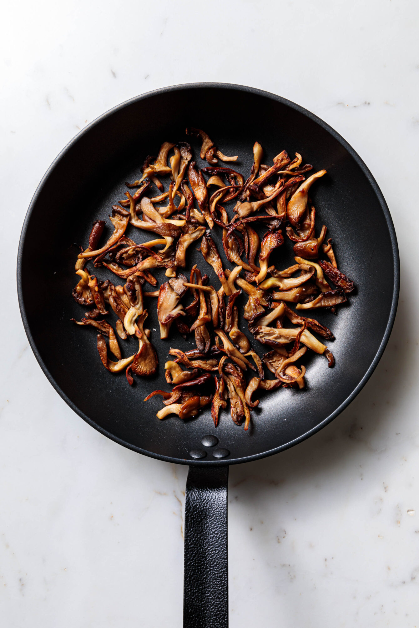 Gebratene Austernpilze