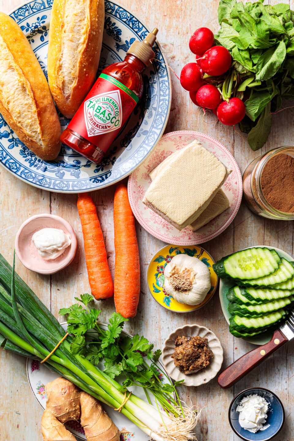 Zutaten für Bánh mì