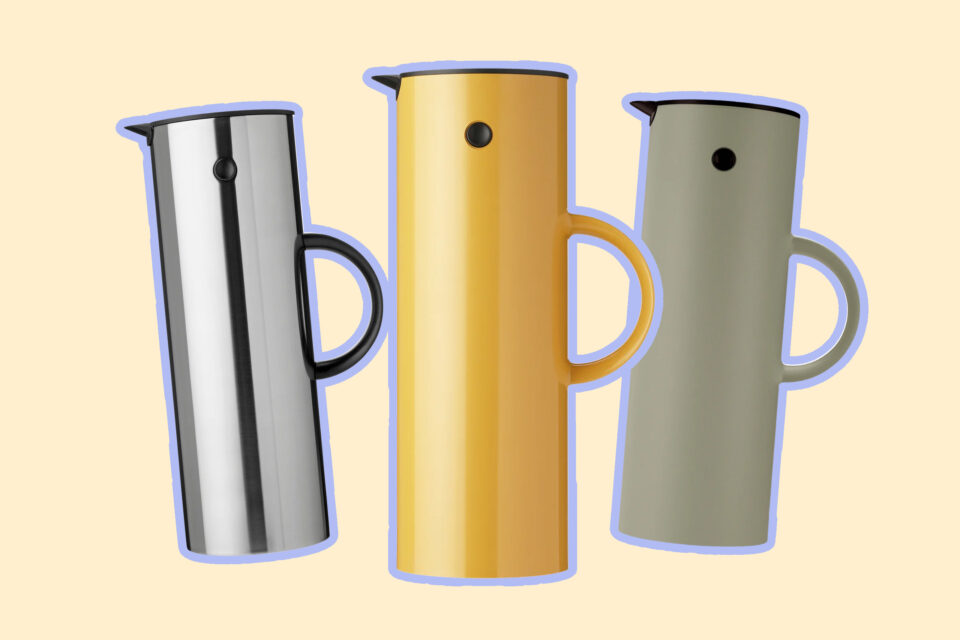 Schöne Thermoskanne von Stelton